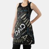 Best Ever Pap Word Cloud ID263 Schort (Insitu)