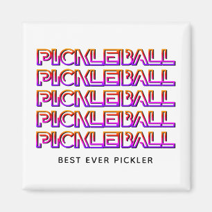 Best Ever Pickler PICKLEBALL Magneet