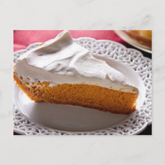 Best Ever Pumpkin Chiffon Pie Recipe Briefkaart (Voorkant)
