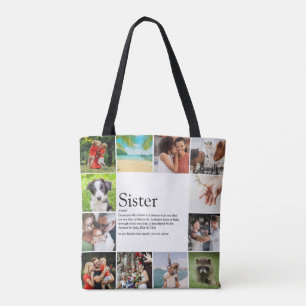 Best Ever Sister Definition 12 Photo Tote Bag