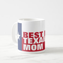 Best Ever TEXAN MOM Koffiemok