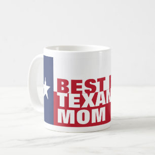 Best Ever TEXAN MOM Koffiemok