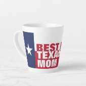 Best Ever TEXAN MOM Latte Mok (Linkerhoek)