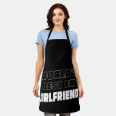 Best Ex Vriendin ter wereld - Funny gezegde - Gift Schort (Gedragen)