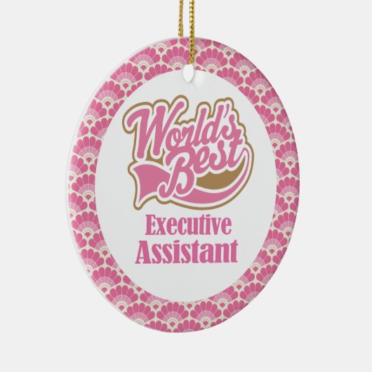 Best Executive Assistant Gift Ornament ter wereld (Rechts)