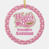 Best Executive Assistant Gift Ornament ter wereld (Voorkant)