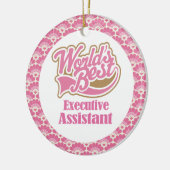 Best Executive Assistant Gift Ornament ter wereld (Links)