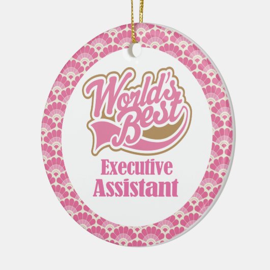 Best Executive Assistant Gift Ornament ter wereld (Links)