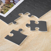 Best Family Ever ZigZag Photo Collage Legpuzzel (Zijkant)