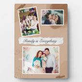 Best Family is Alles Tafelblad plaque Fotoplaat (voorkant)