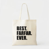 Best Farfar Ever Swedish Grandfather Canvas tas (Voorkant)
