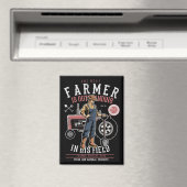 Best Farmer  Mancave Briefkaart Magneet (Insitu (Vaatwasser))