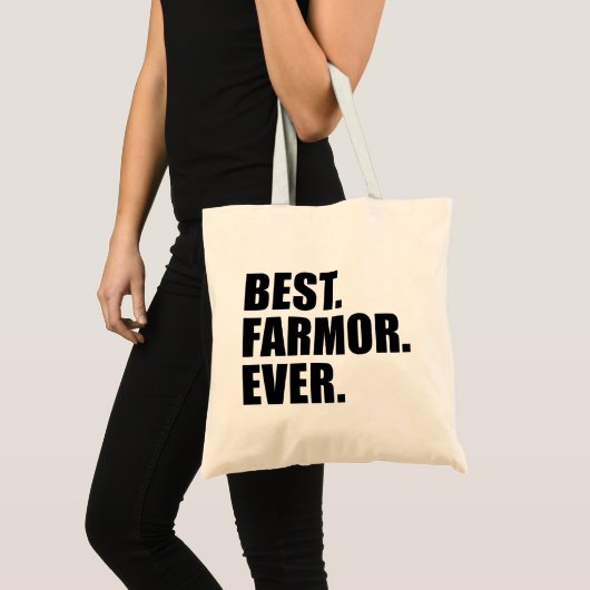 Best Farmor Ever Swedish Grandmoeder Canvas tas (Voorkant (product))