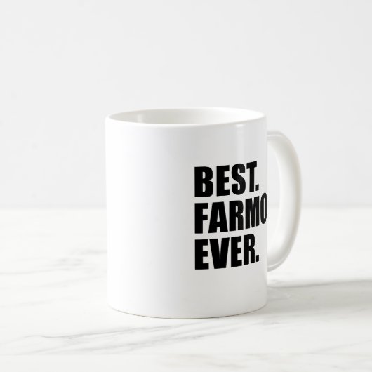 Best Farmor Ever Zweedse grootmoeder Koffiemok (Voorkant rechts)