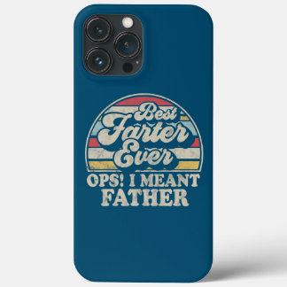 Best Farter Ever Oops I Meent Father Retro Style Case-Mate iPhone Case