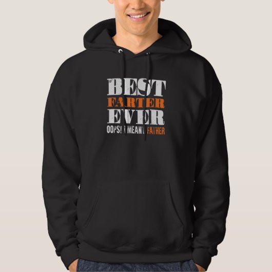 Best Farter Ever Oops I Meent Vader 1 Hoodie (Voorkant)