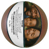 Best Father Ever Basketball – Personalized Father Basketbal (Verticaal)