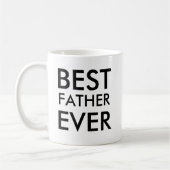Best Father Ever Coffee Mok (Links)