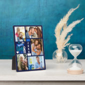 Best Father ever | Collage 5photos children's Fotoplaat (Zijkant)