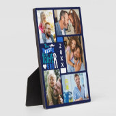 Best Father ever | Collage 5photos children's Fotoplaat (Zijkant)