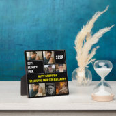 Best Father Ever Photo Collage and Custom Text Fotoplaat (Insitu)