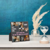 Best Father Ever Photo Collage and Custom Text Fotoplaat (Insitu)