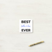 Best Father In Law Ever 2 Post-it® Notes (Op bureau)