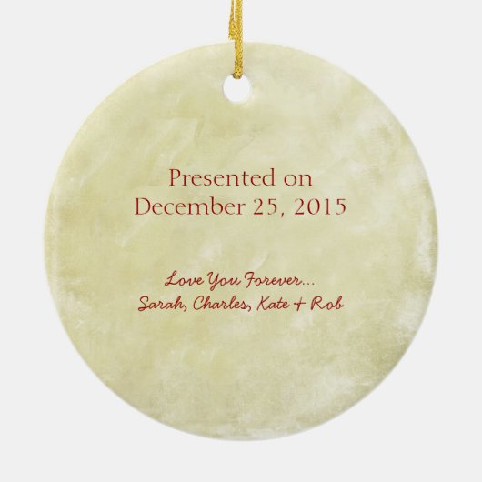 Best Father Moose Award - Ornamenten (Achterkant)