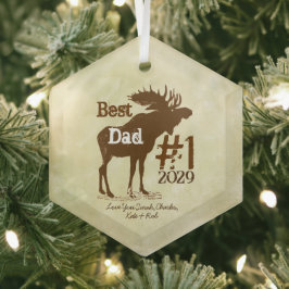 Best Father Moose Award - Ornamenten