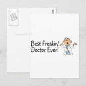 Best Feakin Doctor Ever Briefkaart (Voorkant / Achterkant)