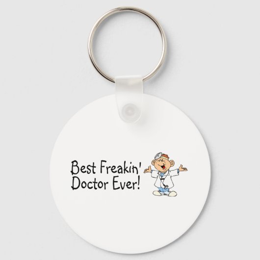 Best Feakin Doctor Ever Sleutelhanger (Voorkant)