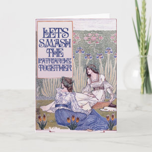 Best Feminist Friend Kaart