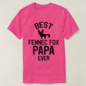 Best Fennec voor Papa Ever Premium 330 T-shirt (Design voorkant)