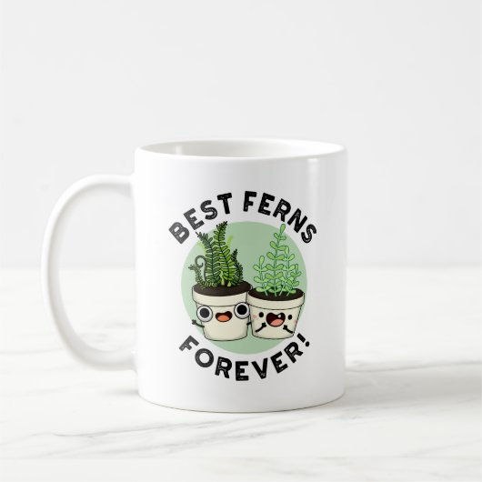 Best Ferns Forever Funny BFF Pun Koffiemok (Links)