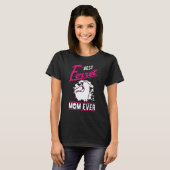 Best Ferret Mam Ever T-shirt (Voorkant volledig)