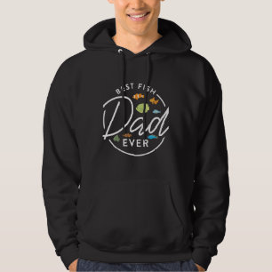 Best Fish Pap Ever Aquarium Owner Fish Keeping Hoodie