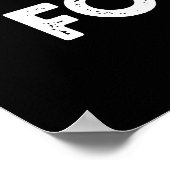 Best Flans Forever Funny Friend Pun Dark BG Poster (Hoek)