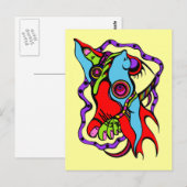 Best Foot Forward Briefkaart (Voorkant / Achterkant)