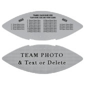 Best Football Coach Gifts, Team PHOTO en NAMES (Panelen)