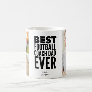 Best Football Coach Pap ooit Foto Collage  Koffiemok