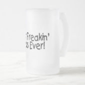 Best Freakin Boss Ever Matglas Bierpul (Voorkant rechts)