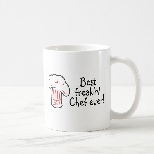 Best Freakin Chef Ever Koffiemok (Rechts)