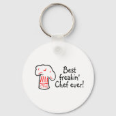 Best Freakin Chef Ever Sleutelhanger (Voorkant)