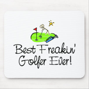 Best Freakin Golfer Ever (1) Muismat