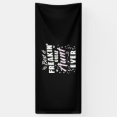 Best Freakin Great Aunt Ever Spandoek (Verticaal)