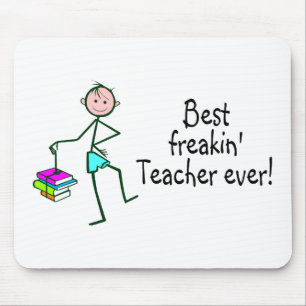 Best Freakin Teacher Ever Muismat