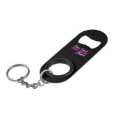 Best Freakin's Dog Mam Ever Gift for Mam Mini Flessenopener (Voorkant Gekanteld)
