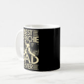 Best Frenchie Dad ever Funny Dog Lover Retro Frenc Koffiemok (Voorkant links)