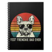 Best Frenchie Dad Ever Funny French Bulldog Notitieboek (Voorkant)
