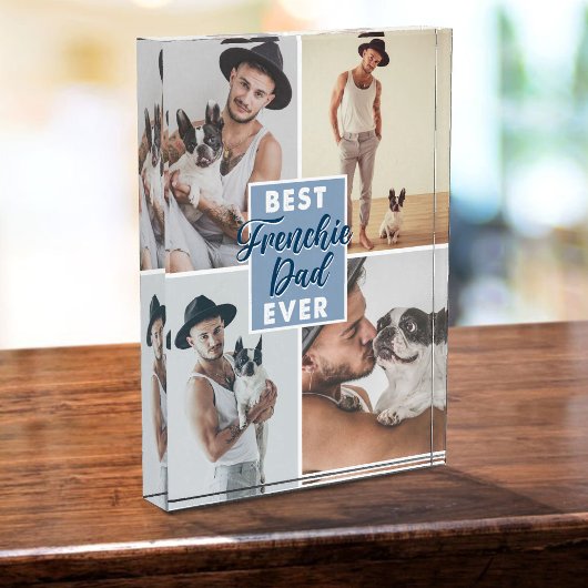 Best Frenchie Dad Oover Vaderdag French Bulldog Fotoblokken